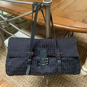 Fendi Zucca shoulder bag